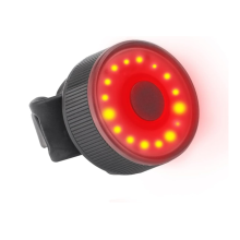 Bicycle Lights USB Rechargeable Bike Lights - Rear Cycle Lights 3 Modes, Waterproof Taillights for Cycling Helmet(Black)