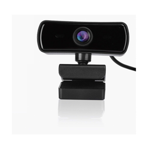 HD Business Webcam, 360 Rotation USB Camera with Microphone, Auto Focus Computer Camera For Network Teaching(Black)
