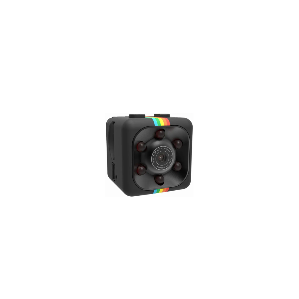 Chronus Spy Camera Hidden Camera, Portable Tiny Rechargeable Battery Powered Hd 1080P Mini Camera, Night Vision Motion Activated (Black) 9331562866065