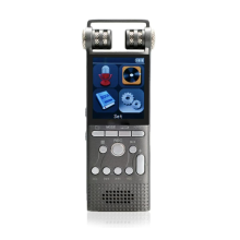 Profesionálne hlasom aktivované digitálne audio nahrávacie pero USB non-stop 100 hodín nahrávania PCM 1536 Kbps mikrofón