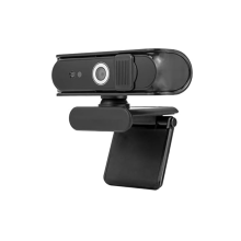 Webcam HD 12,0 Mpx 30 ips 1080p 180 degrés, appels vidéo verticaux, ordinateur, Web, avec microphone et port USB 2.0, fonction Auto W