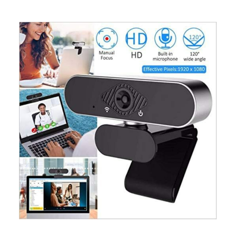 Webcam avec microphone 1080p HD Streaming Ordinateur USB 2