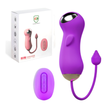 Vibrador CHRONUS CR_0415wqh17 - Controlo Remoto (Roxa).