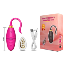 Vibrador CHRONUS CR_0414wqh12 - Controlo remoto (Preto).