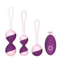 Vibrador CHRONUS CR_0416wqh4 - Controlo Remoto (Roxa).