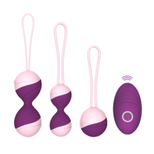 Vibrador CHRONUS CR_0416wqh1 - Controlo Remoto (Roxa).