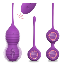 Vibrador CHRONUS CR_0416wqh13 - Controlo Remoto (Roxa).