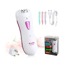 Chronus Epilator, Epilators for Women Facial Hair Remover & Body Hair Removal, Electric Epilator with Light for Facial Body Armpit Bikini Leg(White)