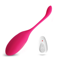 Vibradores Port?teis Controlados - Ovo vibrat?rio feminino sem fios, 10 frequ?ncias, brinquedos sexuais para prazer (Rosa).