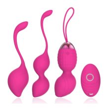 Vibradores Femininos para Principiantes - Brinquedos sexuais para apertar, silicone ? prova d'?gua, ideal para iniciantes (Vermelho).