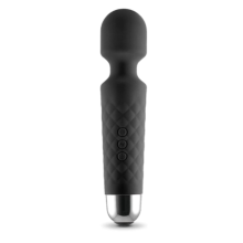 Vibradores com 8 Velocidades e 20 Padr?es - Brinquedos sexuais, estimula??o profunda e prazer intenso (Preto).
