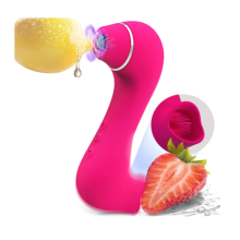 Vibradores Clitoriais Femininos - Estimulador clitorial, brinquedos sexuais para mulheres, prazer total (Rosa).
