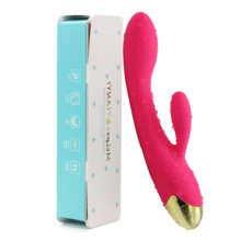 Vibradores Femininos com Orelhas de Coelho - Dildo feminino, 10 modos de vibra??o, prazer sem igual (Vermelho).