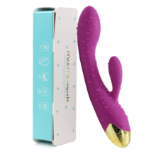 Vibradores Femininos com Orelhas de Coelho - Dildo sexual feminino, 10 modos de vibra??o, prazer intenso (P?rpura).