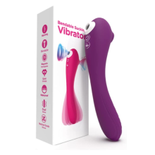 Vibradores com Fun??o de Aquecimento - Brinquedos sexuais com 10 modos e estimula??o m?ltipla (P?rpura).
