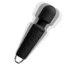 Vibradores Femininos com 8 Velocidades - Ultra potentes, 20 pulsos de vibra??o, prazer sem limites (Preto).