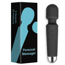 Estimulador de Clit?ris Vibrat?rio - Vibradores femininos com 28 modos de vibra??o, brinquedos sexuais para prazer profundo (Preto).