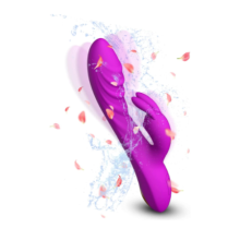 Vibradores Femininos Dildo - Estimulador de clitoris vibrante, brinquedos sexuais intensos (Roxo).