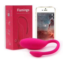 Vibrador App Controlled Wearable - Vibrador Bluetooth para prazer em movimento (Rosa).