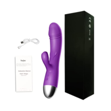 Vibradores Femininos Dildo Sexual, Clitorisador - Brinquedos sexuais intensos e eficazes para prazer (P?rpura).