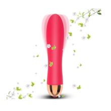 Vibradores Femininos Dildo Sexual, Estimulador de Clitoris - Brinquedos sexuais para prazer prolongado (Vermelho).