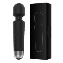 Massageador Pessoal Sem Fio Chronus 2022 Edition, Terap?utico Corporal Recarreg?vel USB (Preto)