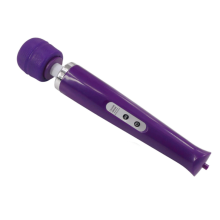 Varinha M?gica Port?til Sem Fio Chronus, 10 Modos de Relaxamento, Bast?o de Massagem El?trico (Roxo)