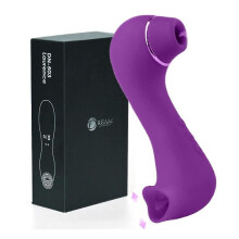 Vibradores Clitorianos Femininos - Chupadores clitorianos e estimulador vibrat?rio para prazer intenso (P?rpura).