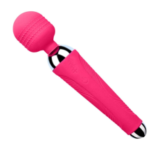 Chronus Magic Wand Massager - Massageador terap?utico com 8 velocidades e 20 modos, ideal para al?vio muscular em casa (Rosa).