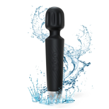 Massageador Pessoal Chronus - 8 Velocidades e 20 Padr?es de Vibra??o (Preto)