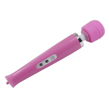 Varinha M?gica Port?til Sem Fio Chronus, 10 Modos de Relaxamento, Bast?o de Massagem El?trico (Rosa)