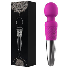 Chronus Sem Fio Massageador ? Prova D'?gua, Massageador Pessoal Port?til para Al?vio do Pesco?o, Bolsa de Viagem (Roxo)