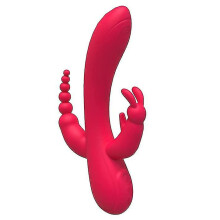 Mini Massageador El?trico Chronus - Poderoso e port?til, USB recarreg?vel com 10 Modos de Vibra??o, perfeito para relaxamento p?s-treino.
