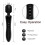 Chronus Super Powerful Wireless Handheld Massager for Deep Tissue, Electric Personal Massage Tool 8 Speeds 20 Modes 4