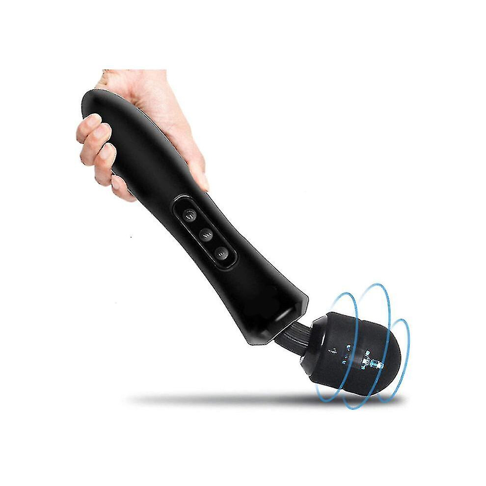 Chronus Super Powerful Wireless Handheld Massager for Deep Tissue, USB Charging, Waterproof ABS Silicone