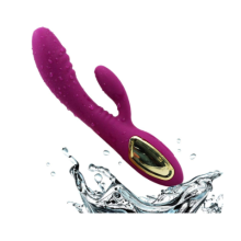Chronus Dildo Vibrator - Brinquedo de sexo feminino com suc??o clitoriana, 10 vibra??es poderosas, ? prova d'?gua (Roxo).