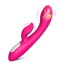 Coelho Vibrador G Spot com Orelhas de Coelho para Estimula??o do Clit?ris, Dildo ? Prova D'?gua com 12 Modos