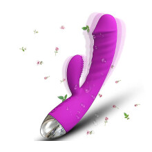 Poderoso Massageador El?trico de Silicone para Relaxamento Muscular, 10 Modos, Fun??o Imperme?vel e Recarreg?vel