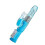 Vibrador Coelho, 8 Modos de Vibra??o, Azul Turquesa 1