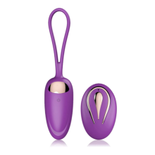 Vibrador de Ovo de Amor com Controle Remoto Sem Fio, 12 Modos Vibrantes para Mulheres