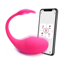 Controle Remoto Vibrador APP, Carregamento USB, Vibradores Femininos Silenciosos e Fortes para Cl?toris (Rosa)