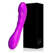 Brinquedos Sexuais com Vibrador de Ponto G para Mulheres, Massageador Recarreg?vel USB (Roxo)