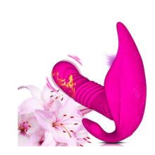 Vibrador feminino de controle remoto sem fio, massageador recarreg?vel USB para estimular a necessidade de sair, sair para usar