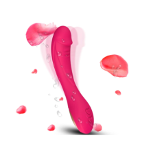 Vibrador de Massagem AV com Carregamento USB, Vibrador de Convers?o de Frequ?ncia, Masturbador Er?tico Feminino, Vermelho
