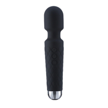 Vibrador de Varinha, Massageador El?trico Pessoal Poderoso para Mulheres - Massagem de Brinquedo Sexual para Mulheres Adultas (Preto)