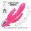 Vibradores para Clit?ris e Ponto G com Impulso, 7 Modos de Vibra??o Poderosos, Recarreg?vel, Vers?o Atualizada, Rosa 4