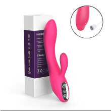 Vibradores para Clit?ris e Ponto G com Impulso, 7 Modos de Vibra??o Poderosos, Recarreg?veis, Rosa