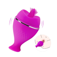 Vibrador de clit?ris para mulheres, 10 modos de vibra??o recarreg?veis, roxo