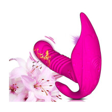 Controle Remoto Sem Fio Vibrador Feminino Carregamento USB Port?til Remoto Sexo Secreto