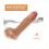 Vibrador realista de 9,8 polegadas, aquecido, sem fio, cor de pele 3